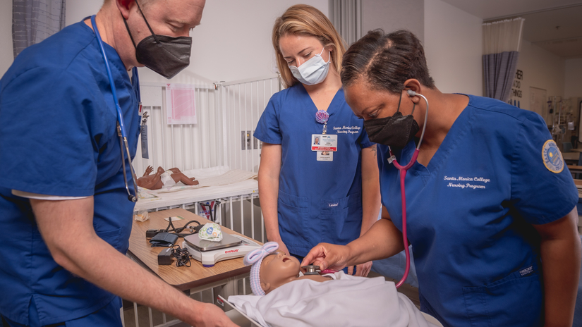 Nursing Students at SMC