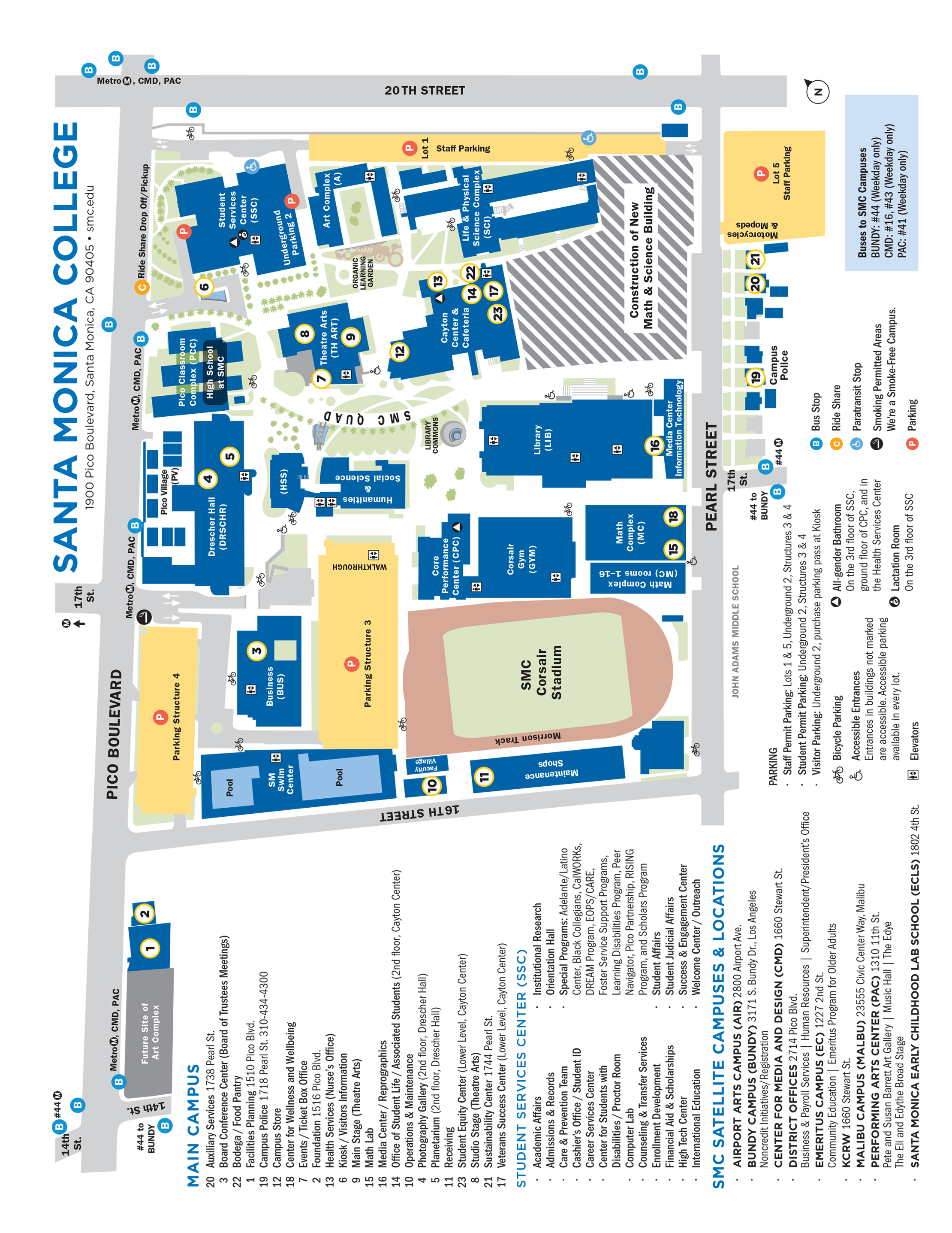 Main Campus Map